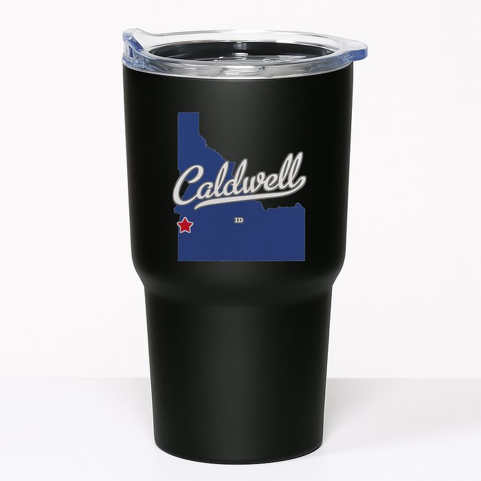 Caldwell Idaho Id Map Tumbler