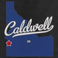 Caldwell Idaho Id Map Golf Towel