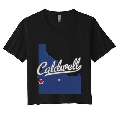 Caldwell Idaho Id Map Crop Top