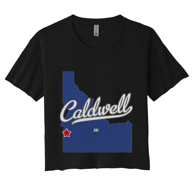 Caldwell Idaho Id Map Crop Top