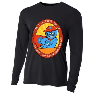 Can I Interest You In The Dumbest Shit You Ever Heard In Your Life New Cooling Performance Long Sleeve Crew