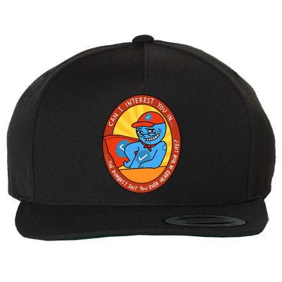 Can I Interest You In The Dumbest Shit You Ever Heard In Your Life New Wool Snapback Cap