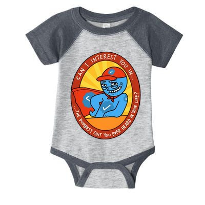 Can I Interest You In The Dumbest Shit You Ever Heard In Your Life New Infant Baby Jersey Bodysuit