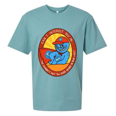Can I Interest You In The Dumbest Shit You Ever Heard In Your Life New Sueded Cloud Jersey T-Shirt