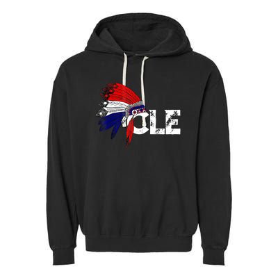 Cleveland Iroqios Indian Tribe TShirt For Men Women Kids Garment-Dyed Fleece Hoodie