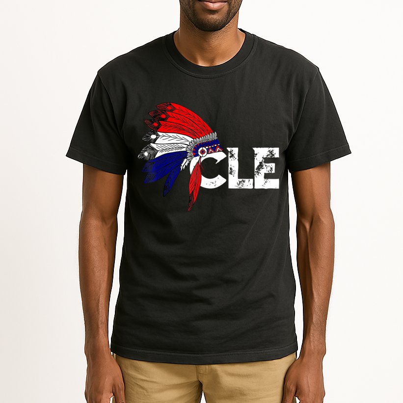 Cleveland Iroqios Indian Tribe TShirt For Men Women Kids Tall T-Shirt