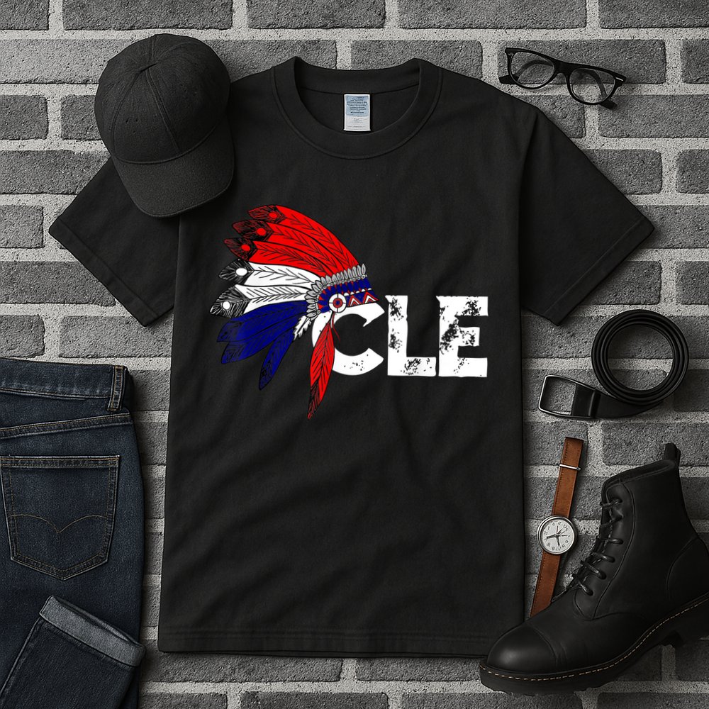 Cleveland Iroqios Indian Tribe TShirt For Men Women Kids Tall T-Shirt