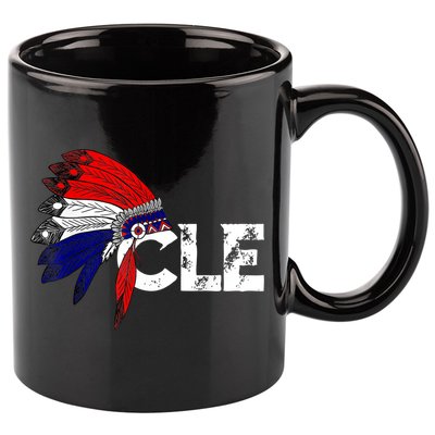 Cleveland Iroqios Indian Tribe TShirt For Men Women Kids 11oz C Handle Ceramic Mug