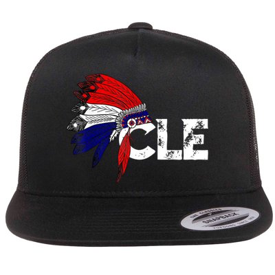 Cleveland Iroqios Indian Tribe TShirt For Men Women Kids Flat Bill Trucker Hat