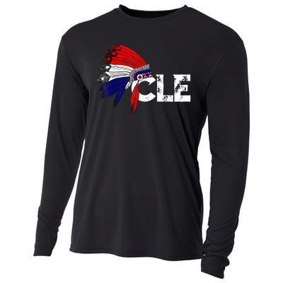 Cleveland Iroqios Indian Tribe TShirt For Men Women Kids Cooling Performance Long Sleeve Crew