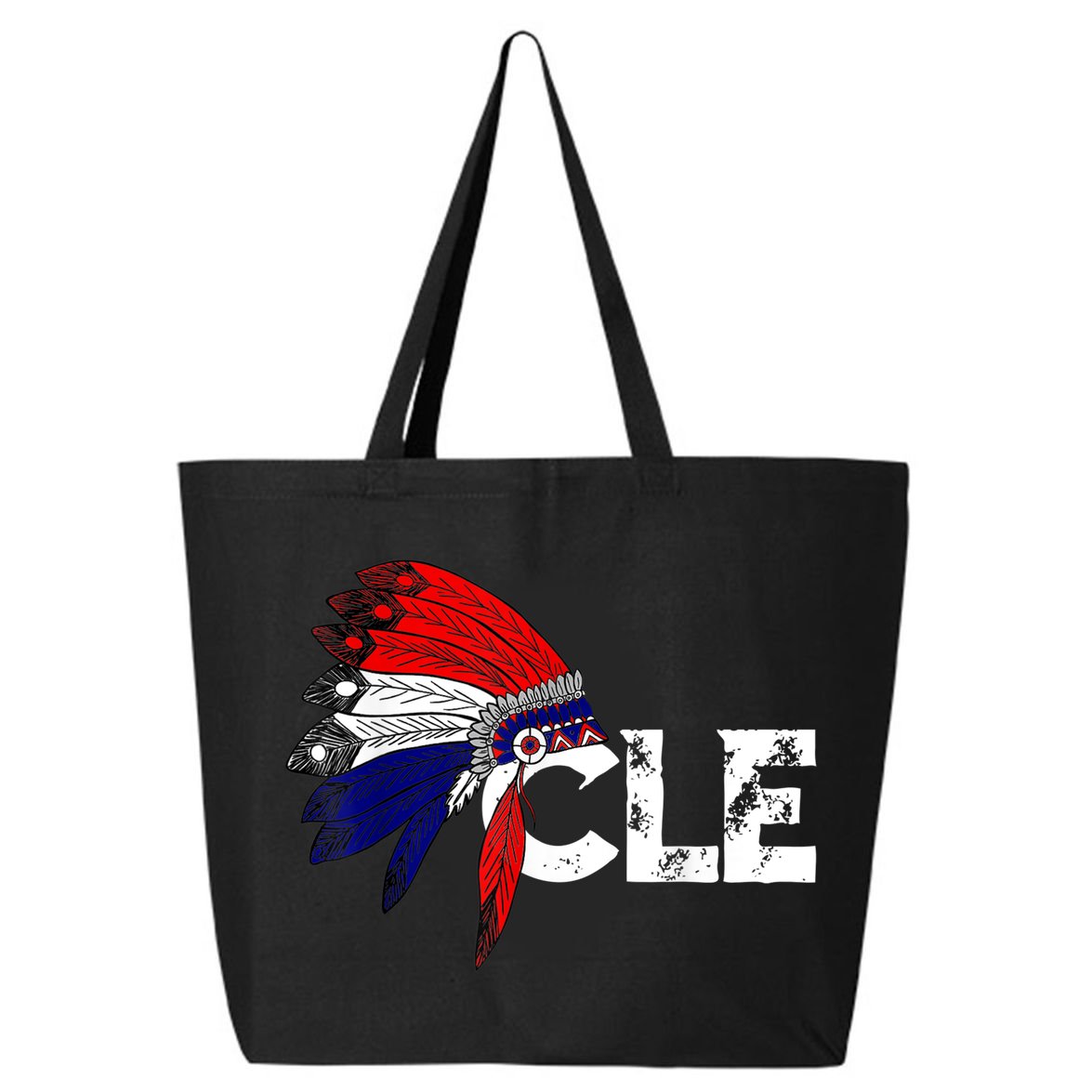 Cleveland Iroqios Indian Tribe TShirt For Men Women Kids 25L Jumbo Tote