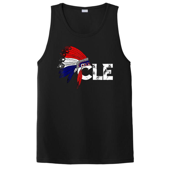 Cleveland Iroqios Indian Tribe TShirt For Men Women Kids PosiCharge Competitor Tank