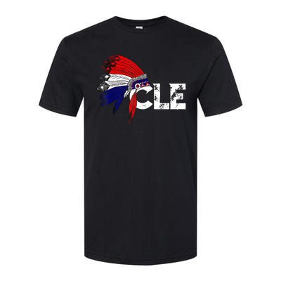 Cleveland Iroqios Indian Tribe TShirt For Men Women Kids Softstyle CVC T-Shirt