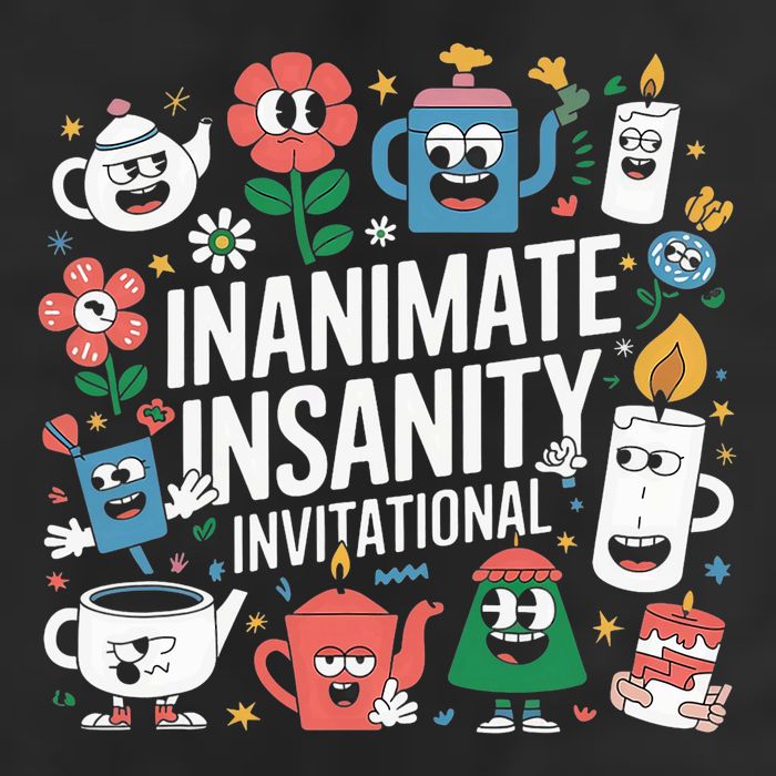 Creator Ink Inanimate Insanity Black And White Cool Comfort Performance Bucket Hat
