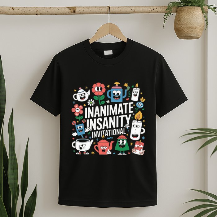 Creator Ink Inanimate Insanity Black And White T-Shirt