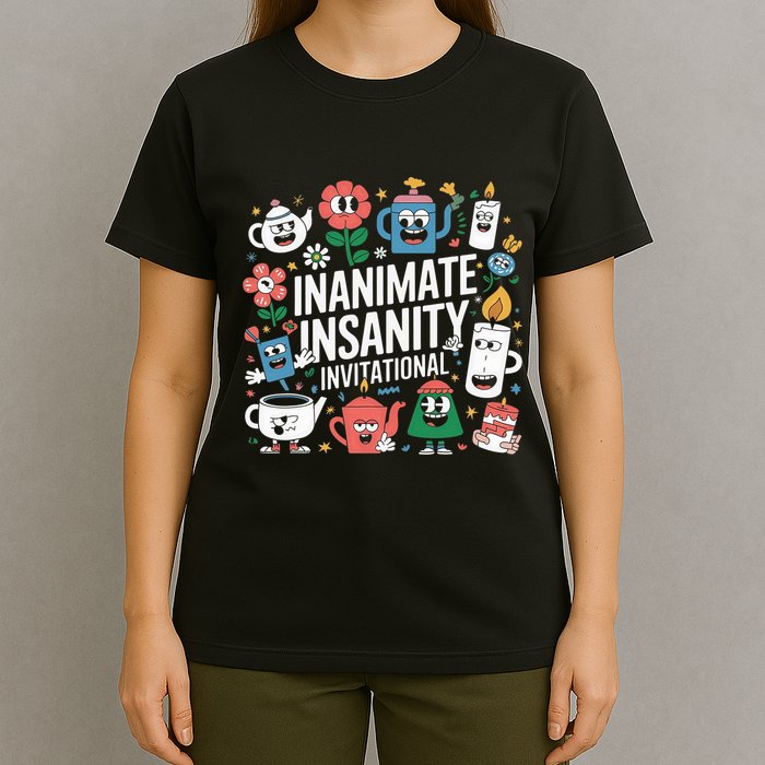 Creator Ink Inanimate Insanity Black And White T-Shirt