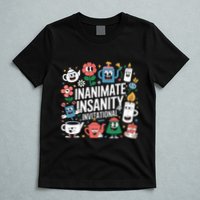 Creator Ink Inanimate Insanity Black And White T-Shirt
