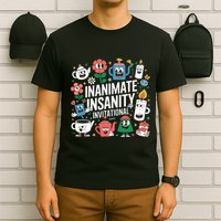 Creator Ink Inanimate Insanity Black And White T-Shirt