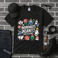 Creator Ink Inanimate Insanity Black And White Tall T-Shirt