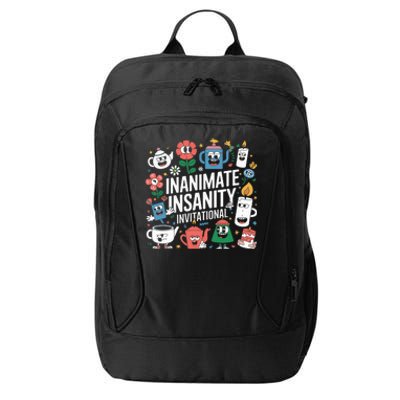 Creator Ink Inanimate Insanity Black And White City Backpack