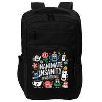 Creator Ink Inanimate Insanity Black And White Impact Tech Backpack