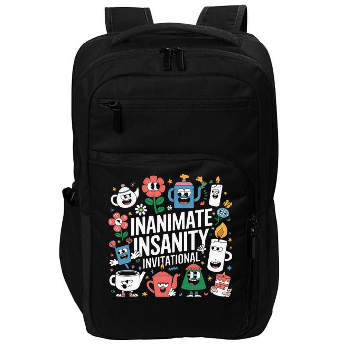 Creator Ink Inanimate Insanity Black And White Impact Tech Backpack