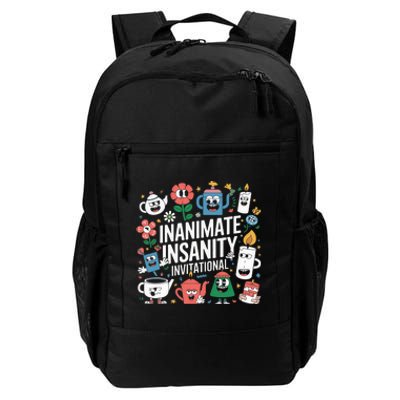 Creator Ink Inanimate Insanity Black And White Daily Commute Backpack