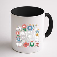 Creator Ink Inanimate Insanity Black And White Mug