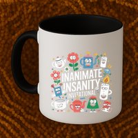 Creator Ink Inanimate Insanity Black And White Mug
