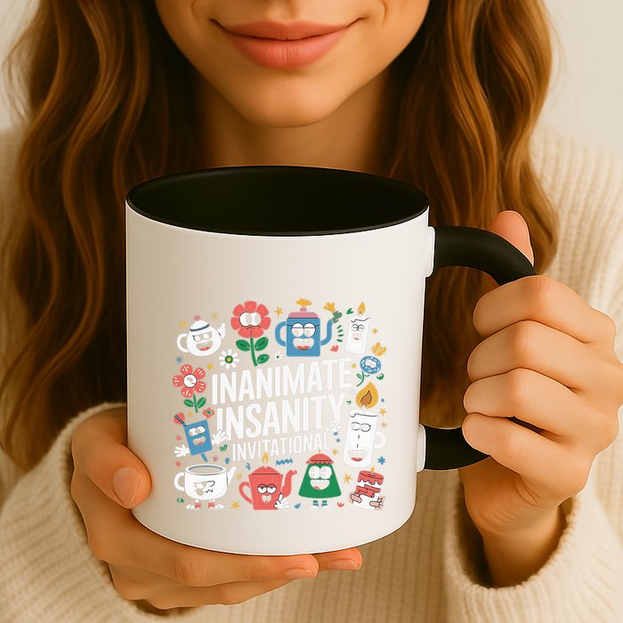 Creator Ink Inanimate Insanity Black And White Mug