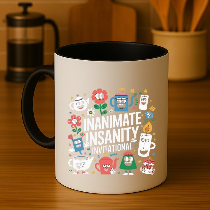 Creator Ink Inanimate Insanity Black And White Mug