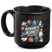 Creator Ink Inanimate Insanity Black And White 15oz Campfire Ceramic Mug