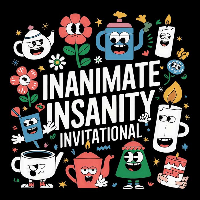 Creator Ink Inanimate Insanity Black And White 16 in Basic Backpack