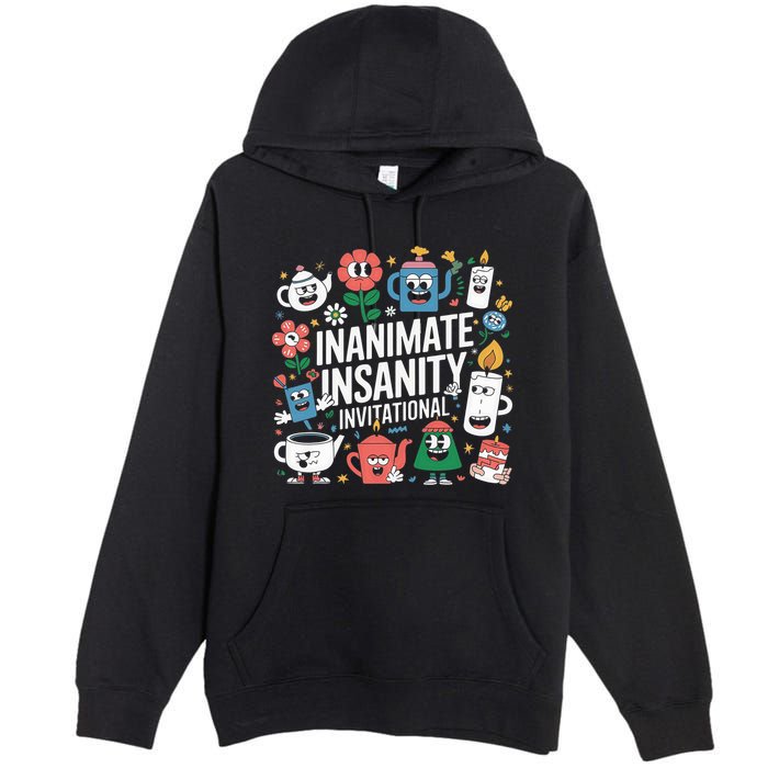Creator Ink Inanimate Insanity Black And White Premium Pullover Hoodie