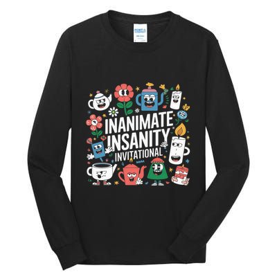 Creator Ink Inanimate Insanity Black And White Tall Long Sleeve T-Shirt