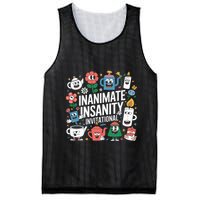 Creator Ink Inanimate Insanity Black And White Mesh Reversible Basketball Jersey Tank
