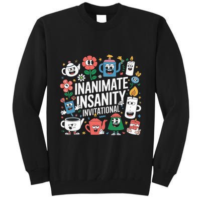 Creator Ink Inanimate Insanity Black And White Tall Sweatshirt