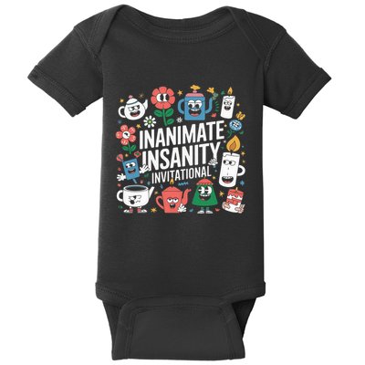 Creator Ink Inanimate Insanity Black And White Baby Bodysuit