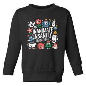 Creator Ink Inanimate Insanity Black And White Toddler Sweatshirt