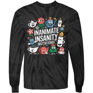 Creator Ink Inanimate Insanity Black And White Tie-Dye Long Sleeve Shirt