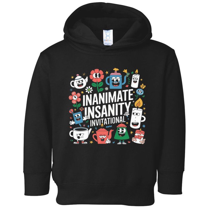 Creator Ink Inanimate Insanity Black And White Toddler Hoodie