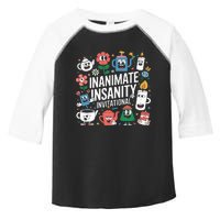 Creator Ink Inanimate Insanity Black And White Toddler Fine Jersey T-Shirt