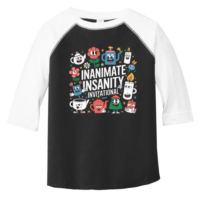 Creator Ink Inanimate Insanity Black And White Toddler Fine Jersey T-Shirt