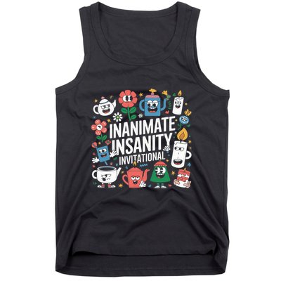 Creator Ink Inanimate Insanity Black And White Tank Top