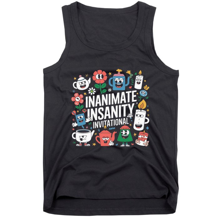 Creator Ink Inanimate Insanity Black And White Tank Top