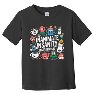 Creator Ink Inanimate Insanity Black And White Toddler T-Shirt