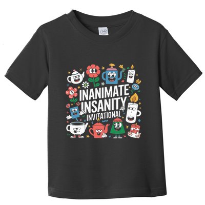 Creator Ink Inanimate Insanity Black And White Toddler T-Shirt