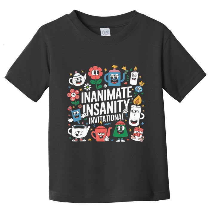 Creator Ink Inanimate Insanity Black And White Toddler T-Shirt