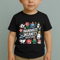 Creator Ink Inanimate Insanity Black And White Toddler T-Shirt