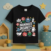 Creator Ink Inanimate Insanity Black And White Toddler T-Shirt